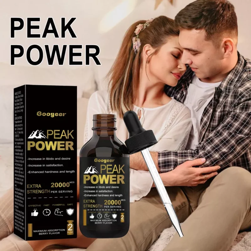 Peak power Natural Male Strengthening Drops 60ml - Image 3